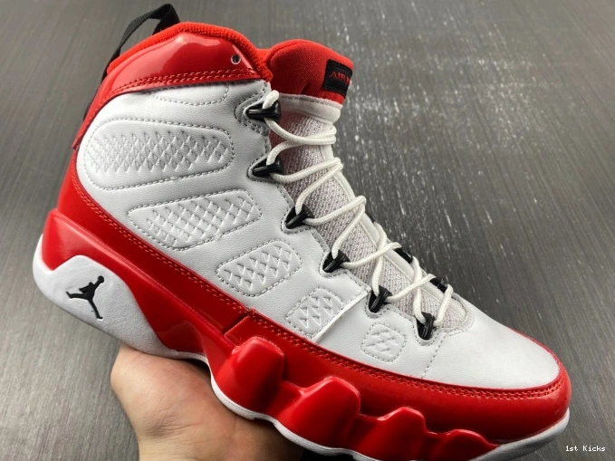 1st Kicks White 9 Jordan Retro Air 302370- Red BestValue Gym 629 1117